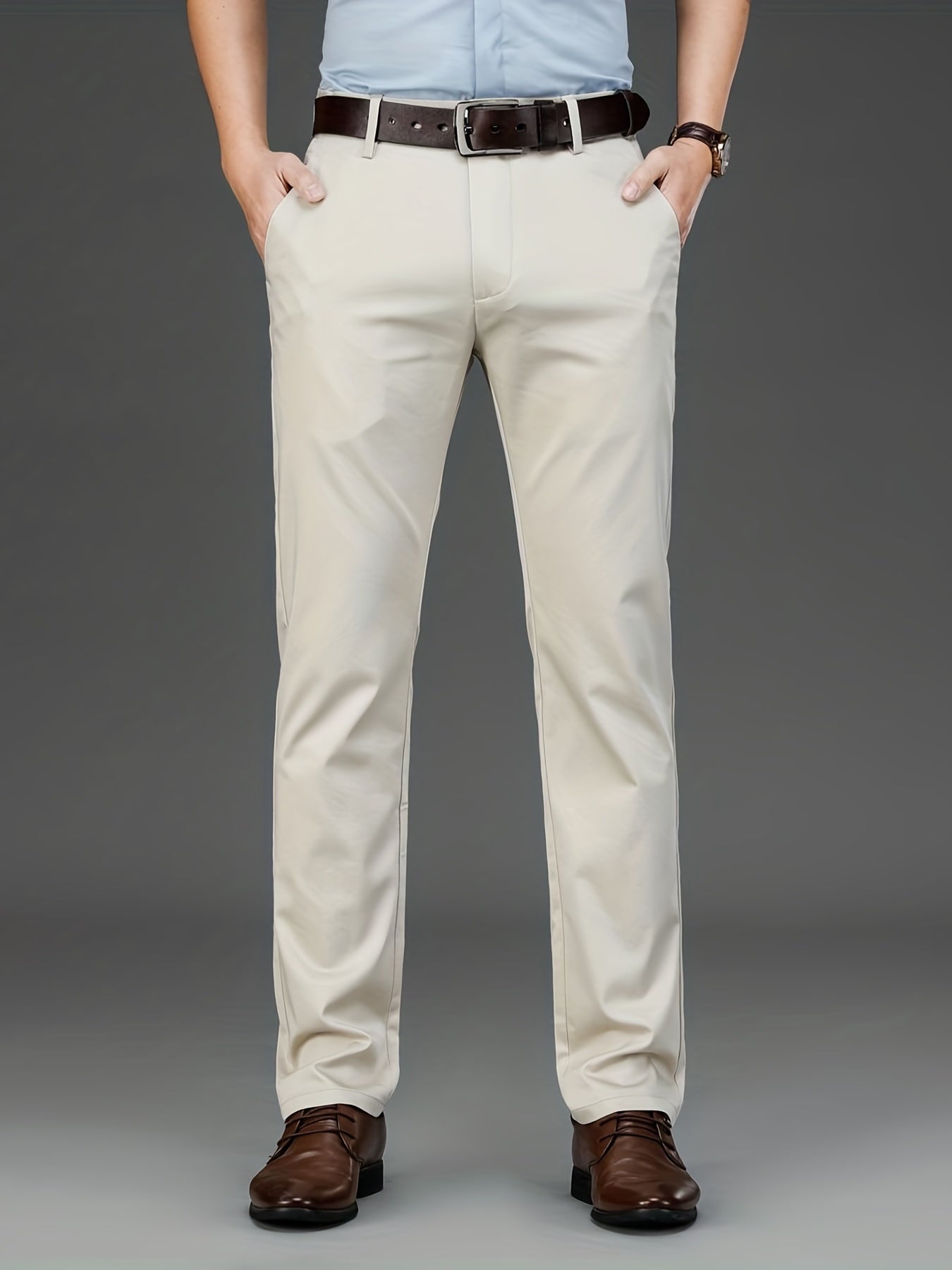 Victor | Klasyczne Męskie Spodnie Slim Fit