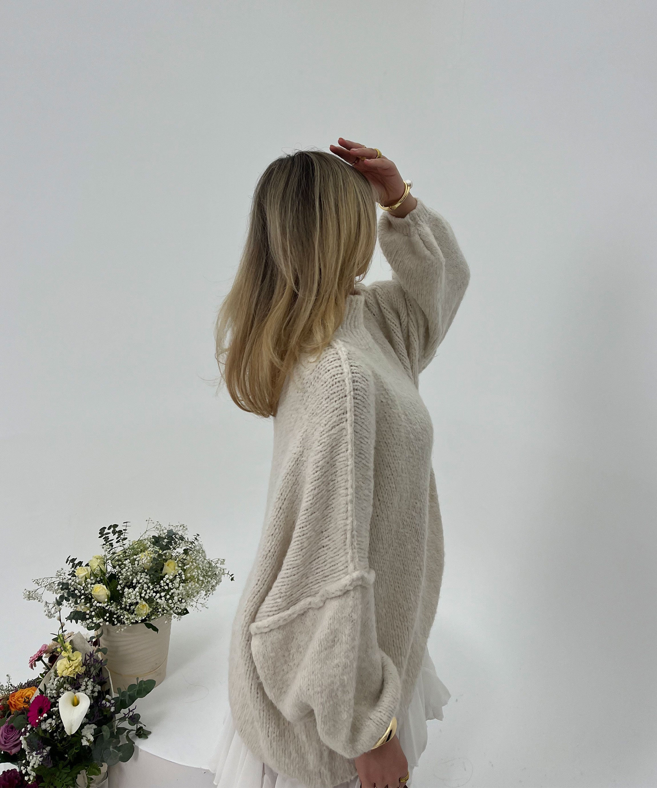 Lira – Sweter oversize damski | Luźny pulower