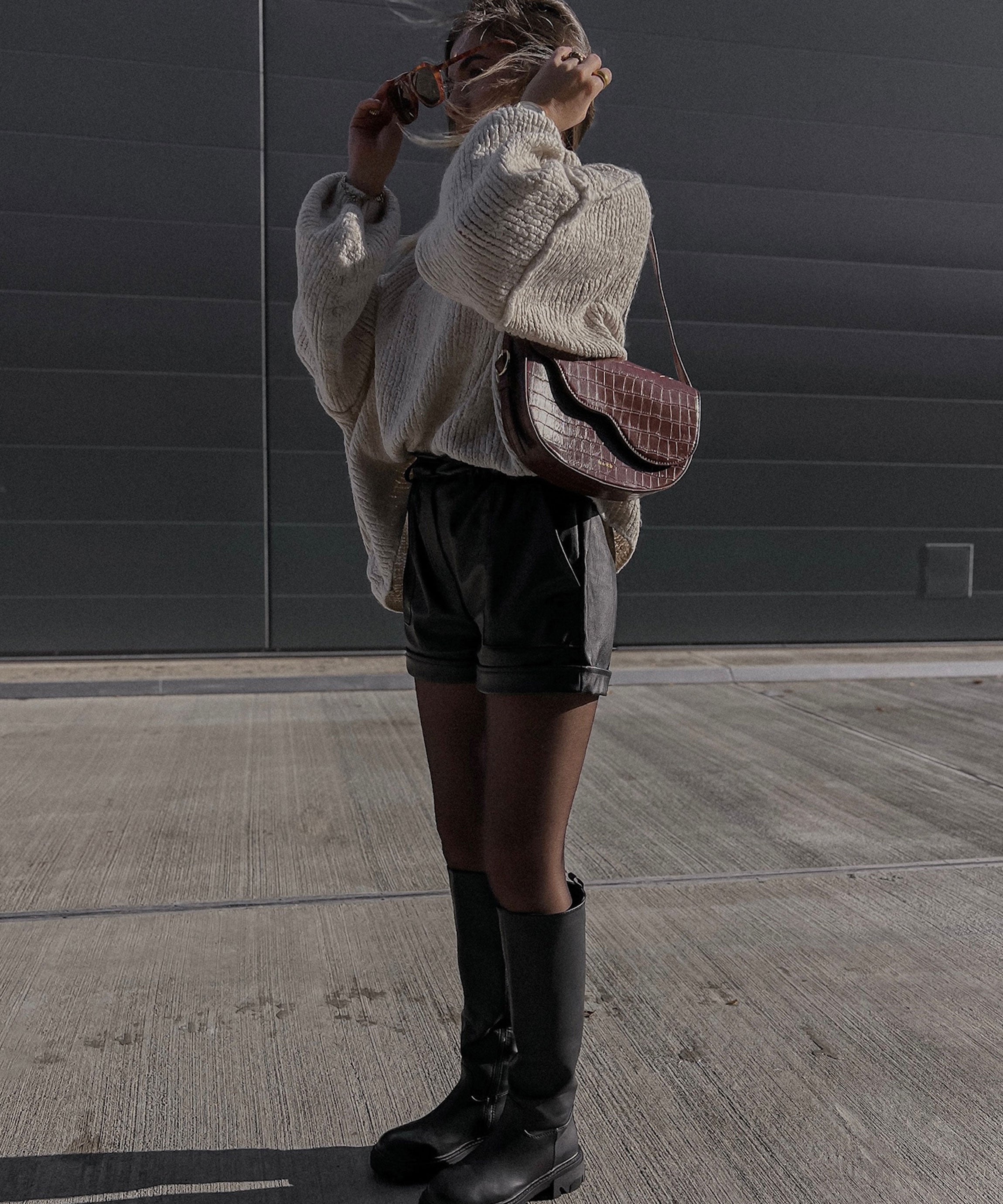 Lira – Sweter oversize damski | Luźny pulower