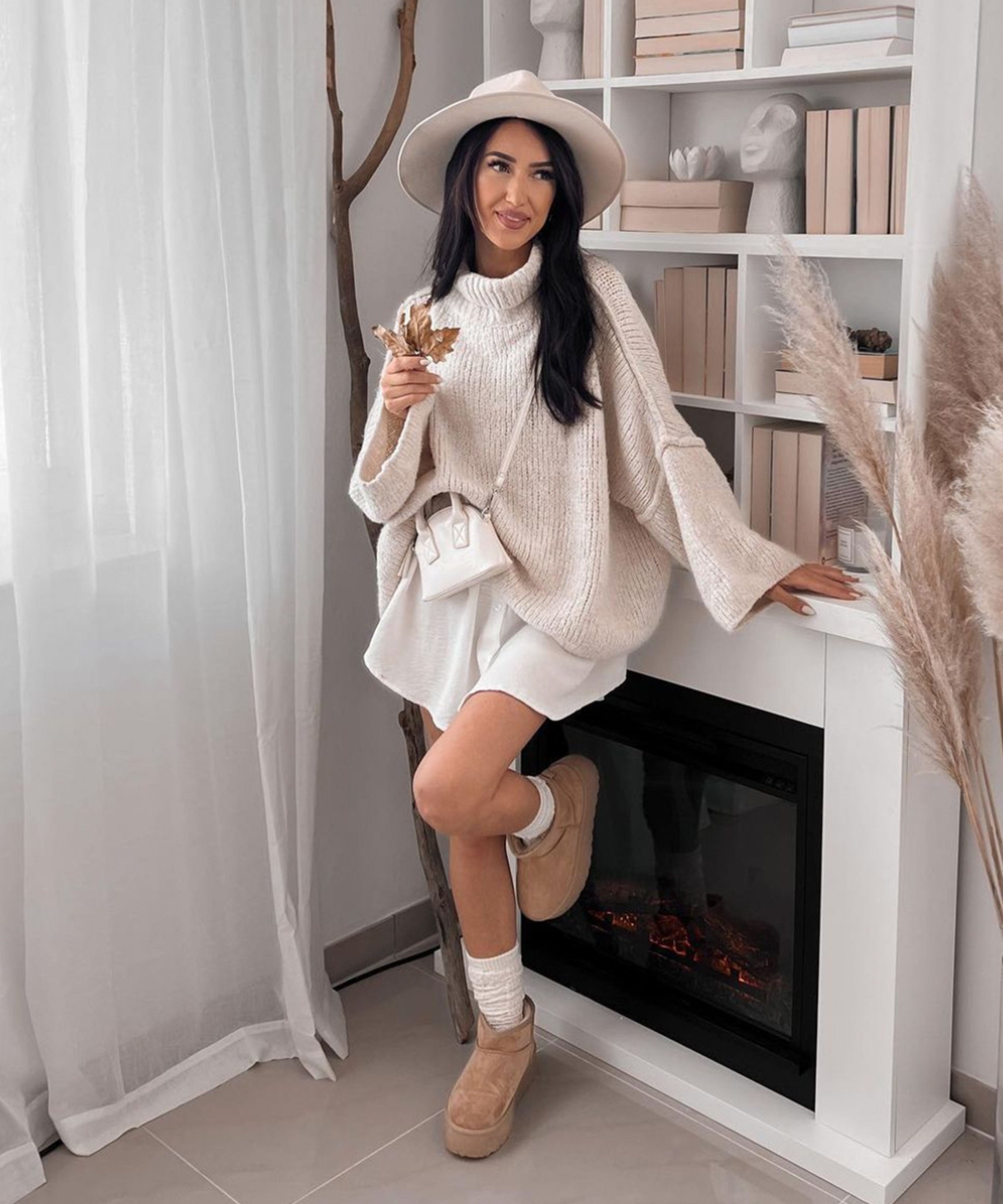 Lira – Sweter oversize damski | Luźny pulower