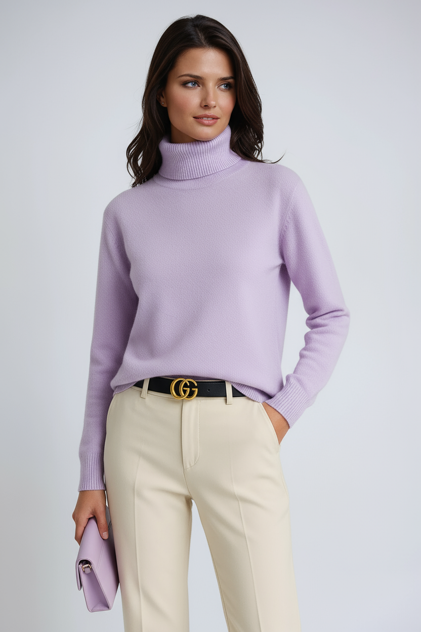 Amelia - Golf damski | Miękki sweter