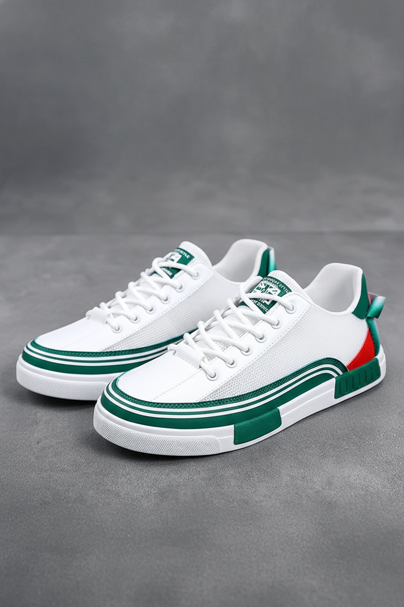 Buty Męskie Sportowe | Lekkie i z Kontrastowymi Elementami