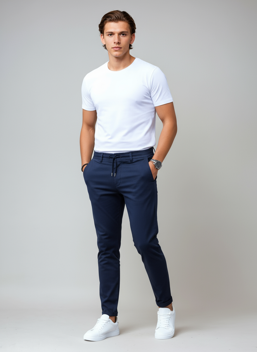 Igor Spodnie chino męskie | Slim fit