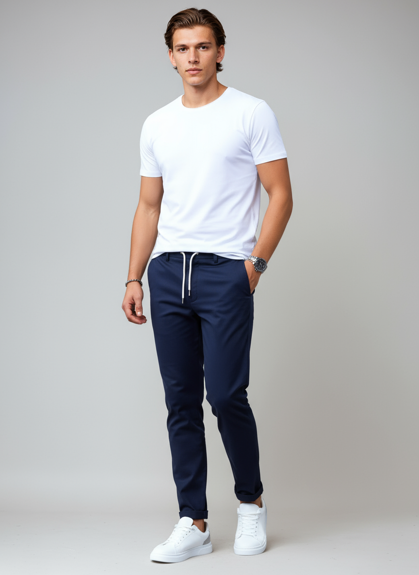 Igor Spodnie chino męskie | Slim fit