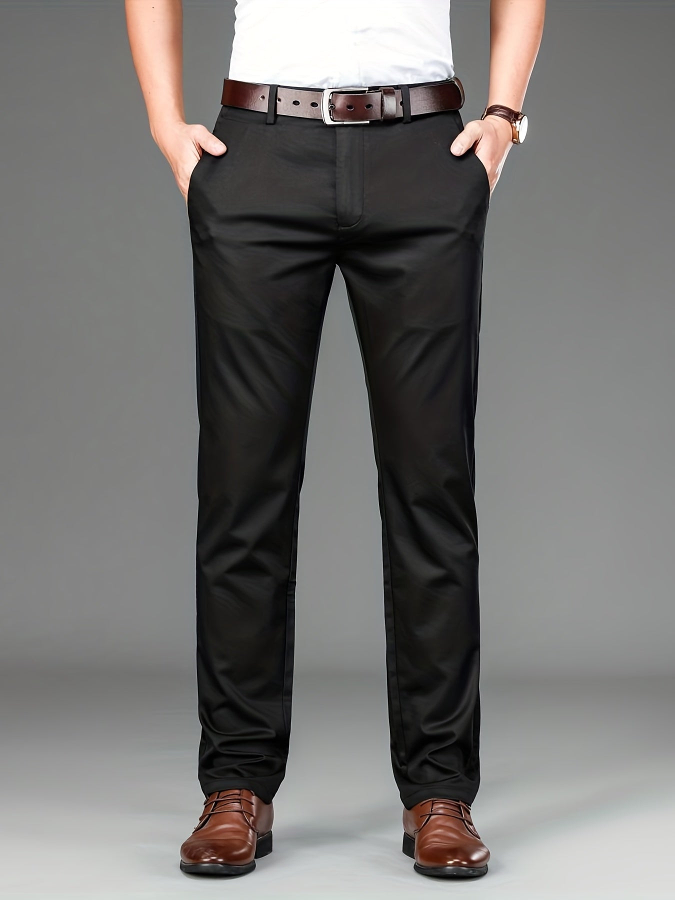 Victor | Klasyczne Męskie Spodnie Slim Fit