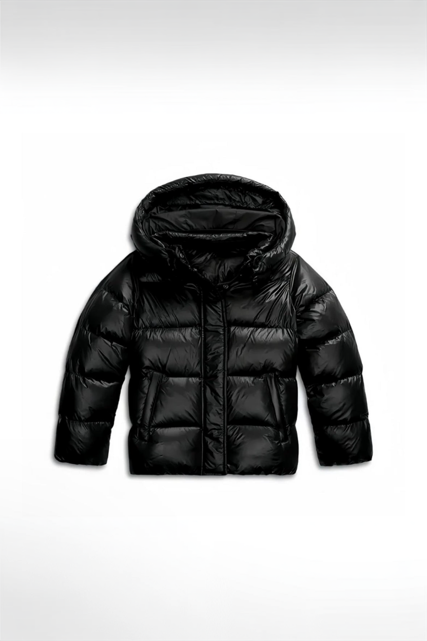 Celise - Kurtka Zimowa Damska | Pikowana z Kapturem