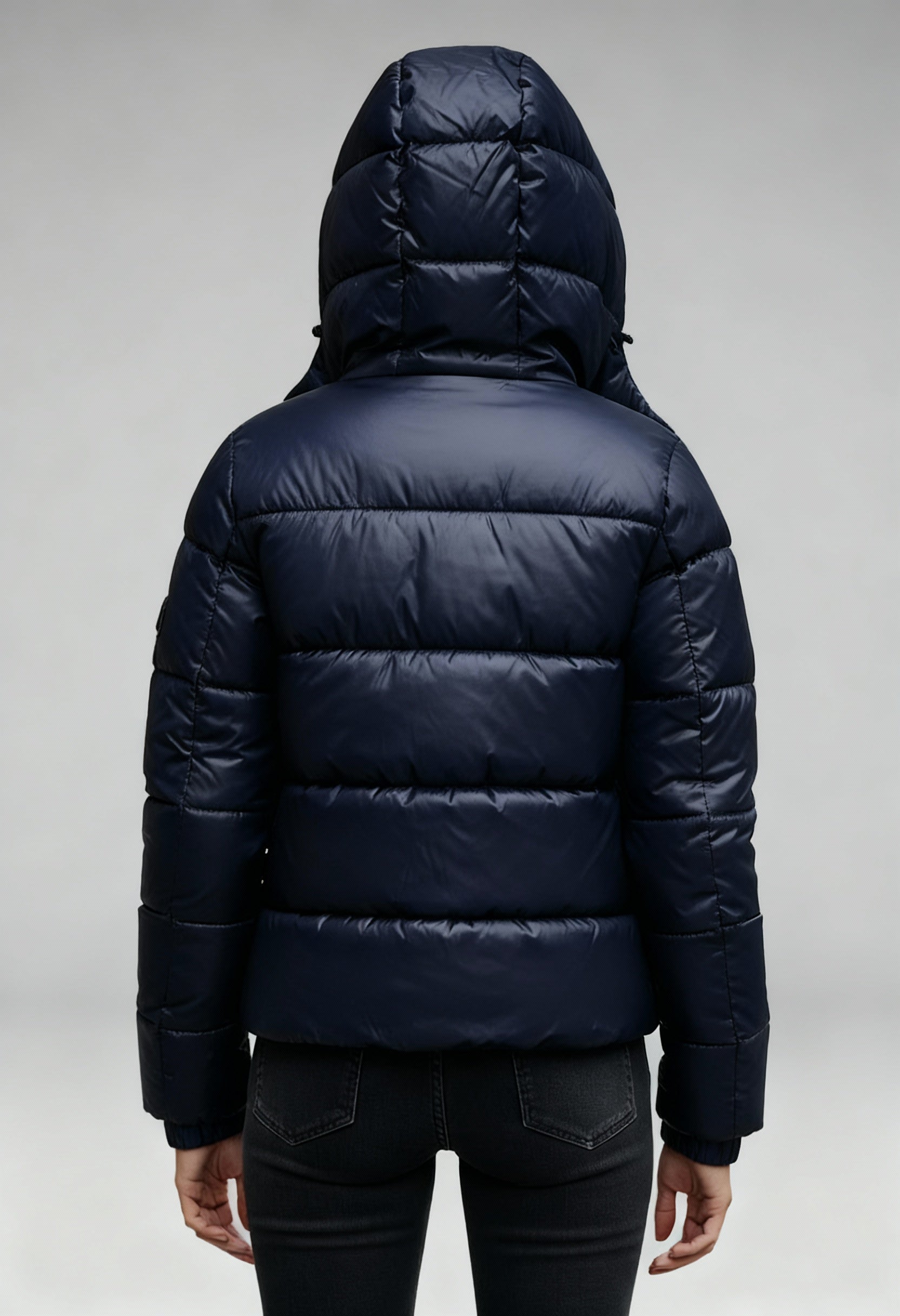 Celise - Kurtka Zimowa Damska | Pikowana z Kapturem