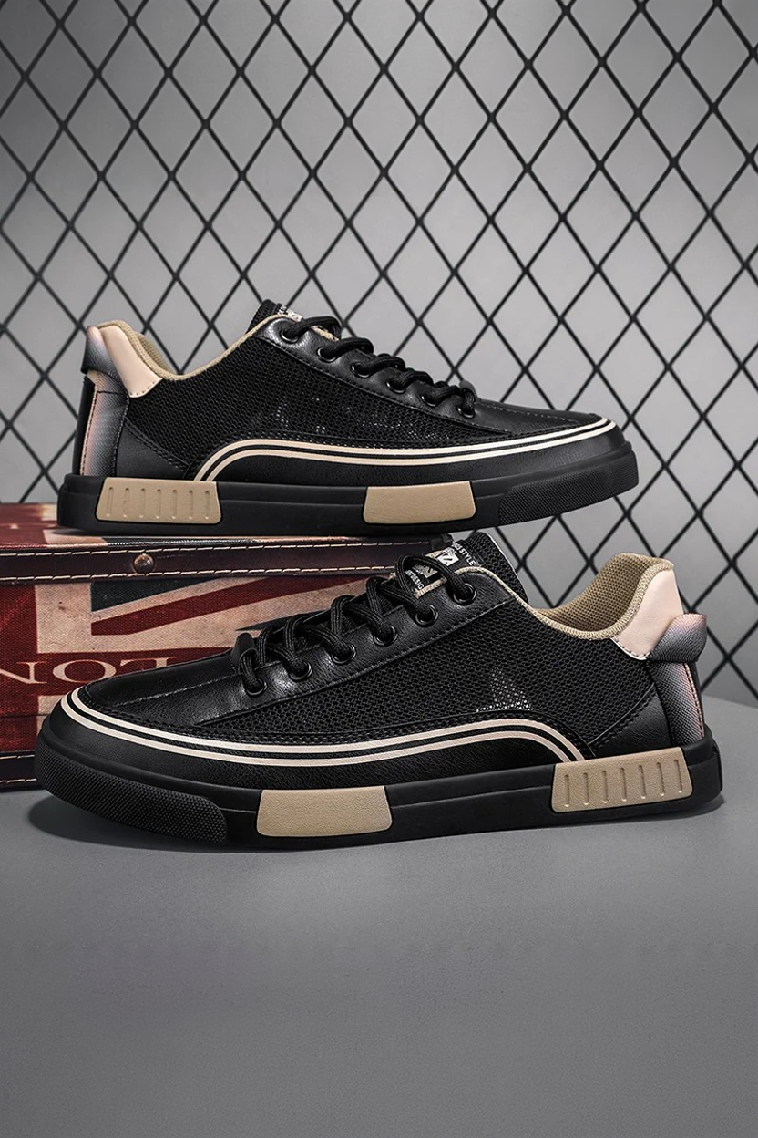 Buty Męskie Sportowe | Lekkie i z Kontrastowymi Elementami