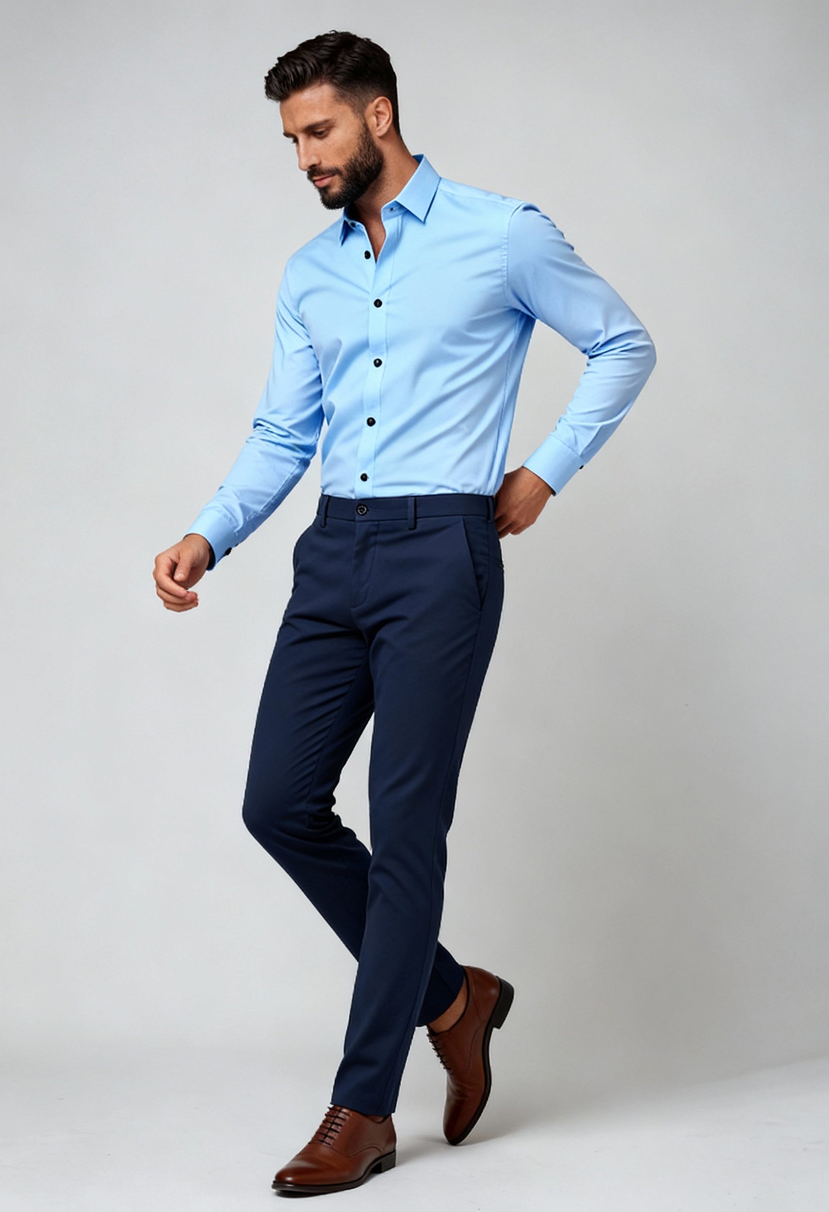 Stefan - Koszula Męska | Dopasowany Fason i Klasyczny Styl