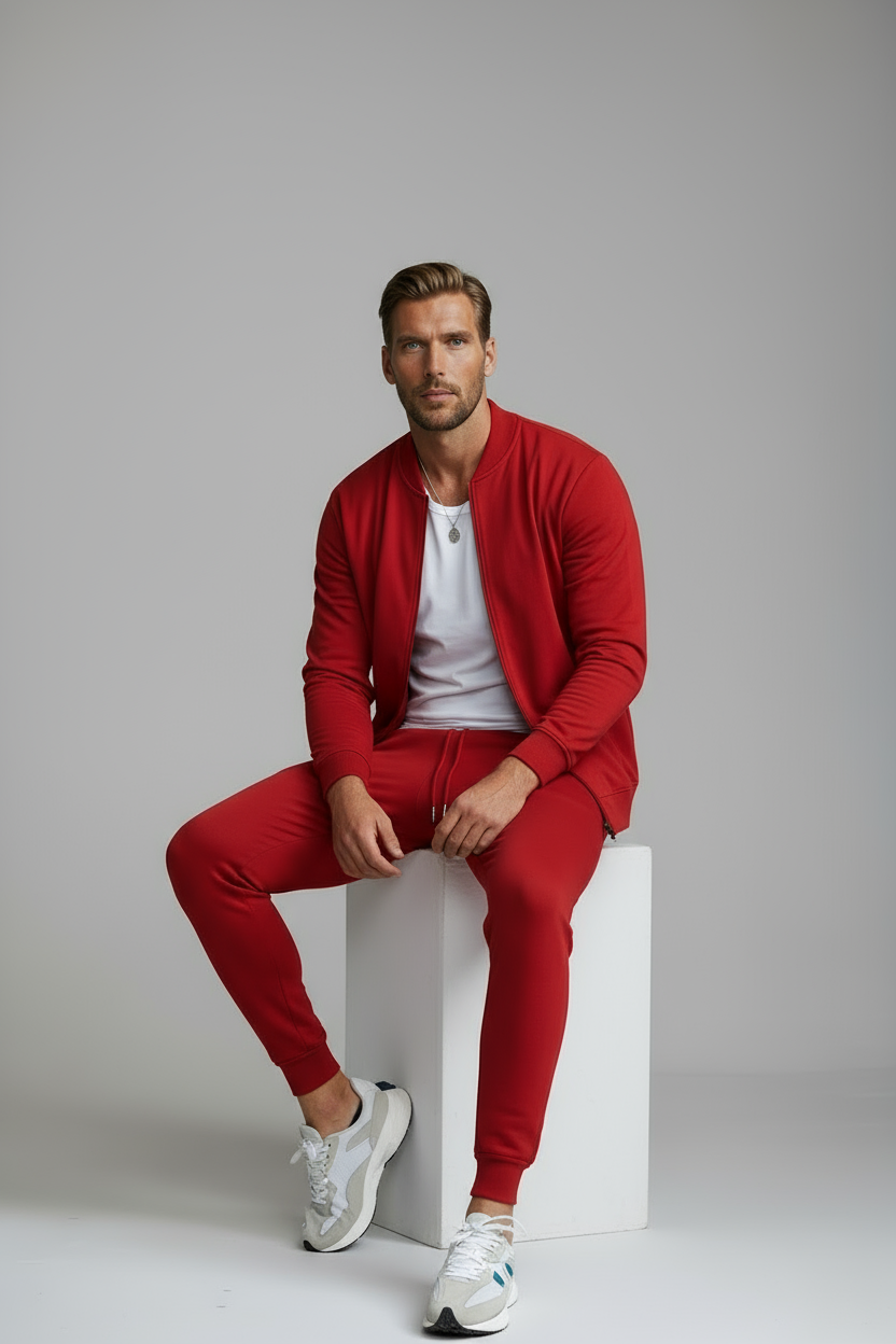 Dres Podróżny | Wygodny Komplet Męski na Co Dzień