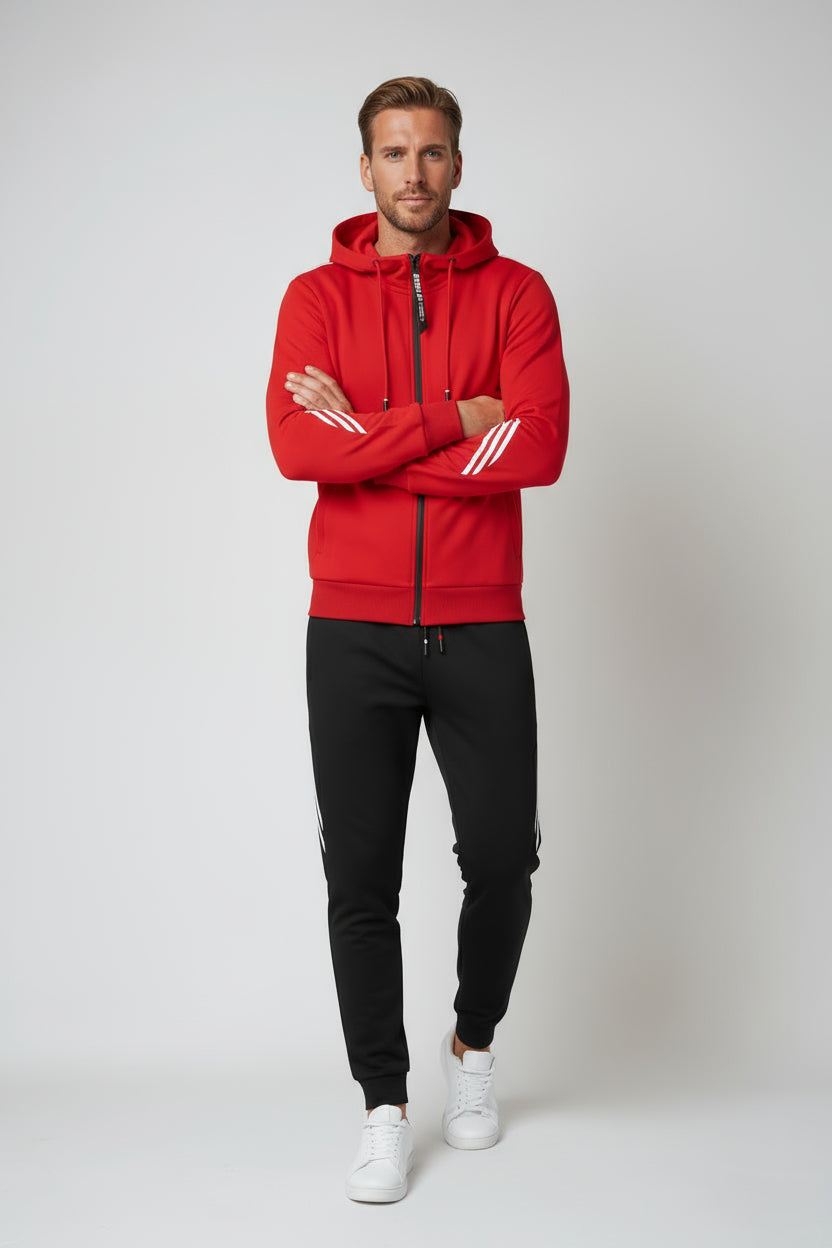 Dres Męski Sportowy | Wygodny Komplet na Trening