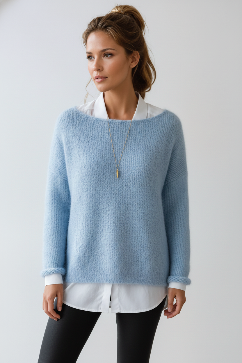 Eliska - Damski Sweter Zimowy | Oversize’owa Forma