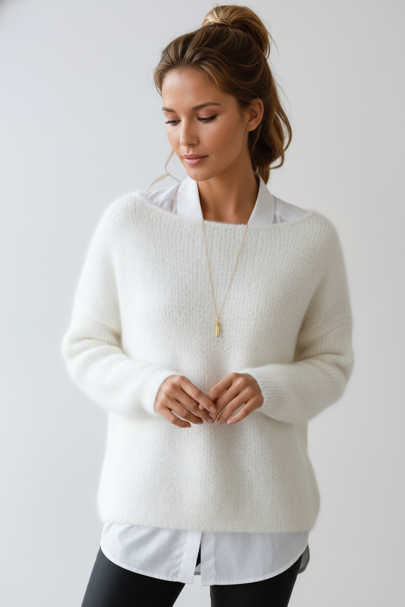 Eliska - Damski Sweter Zimowy | Oversize’owa Forma