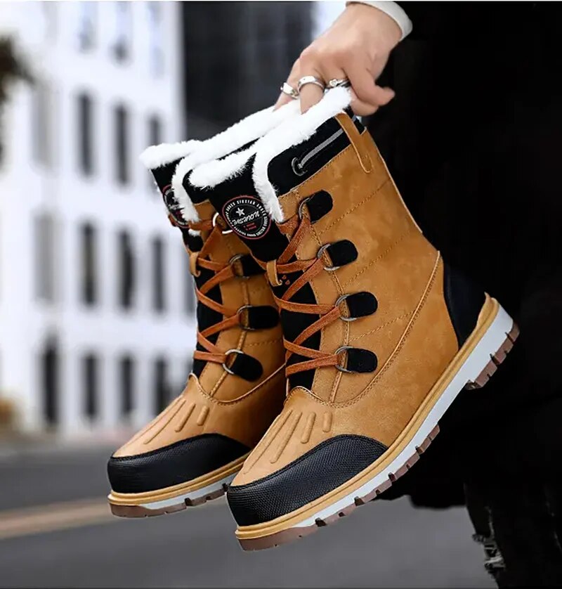 Alpine | Męskie Zimowe Buty z Ciepłą Wyściółką i Antypoślizgową Podeszwą