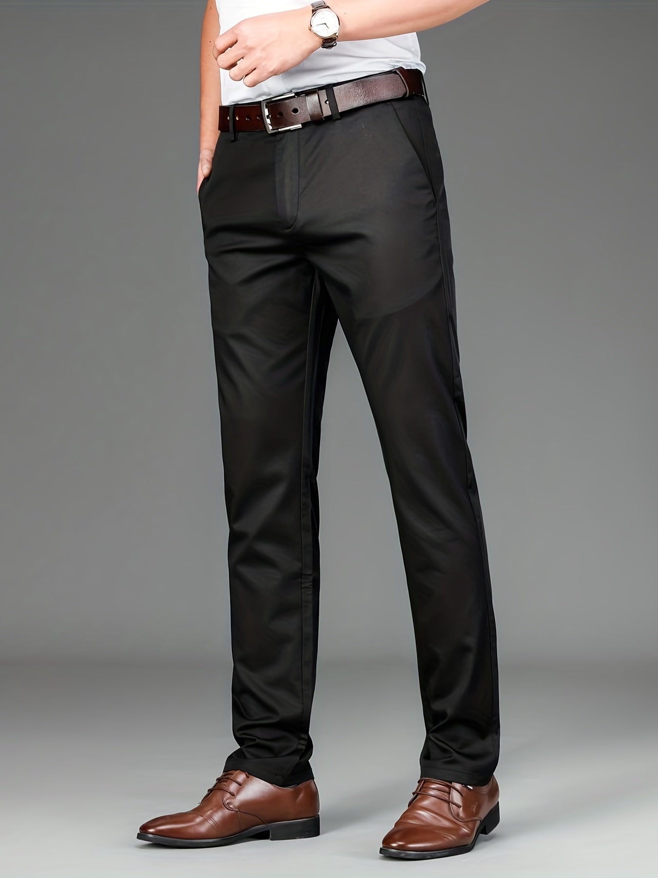 Victor | Klasyczne Męskie Spodnie Slim Fit