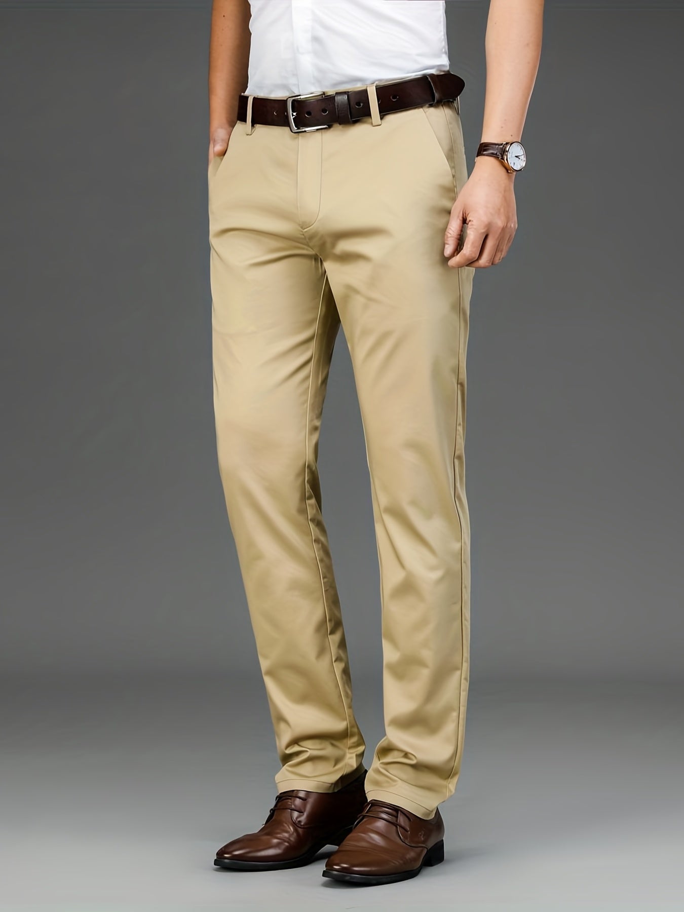 Victor | Klasyczne Męskie Spodnie Slim Fit