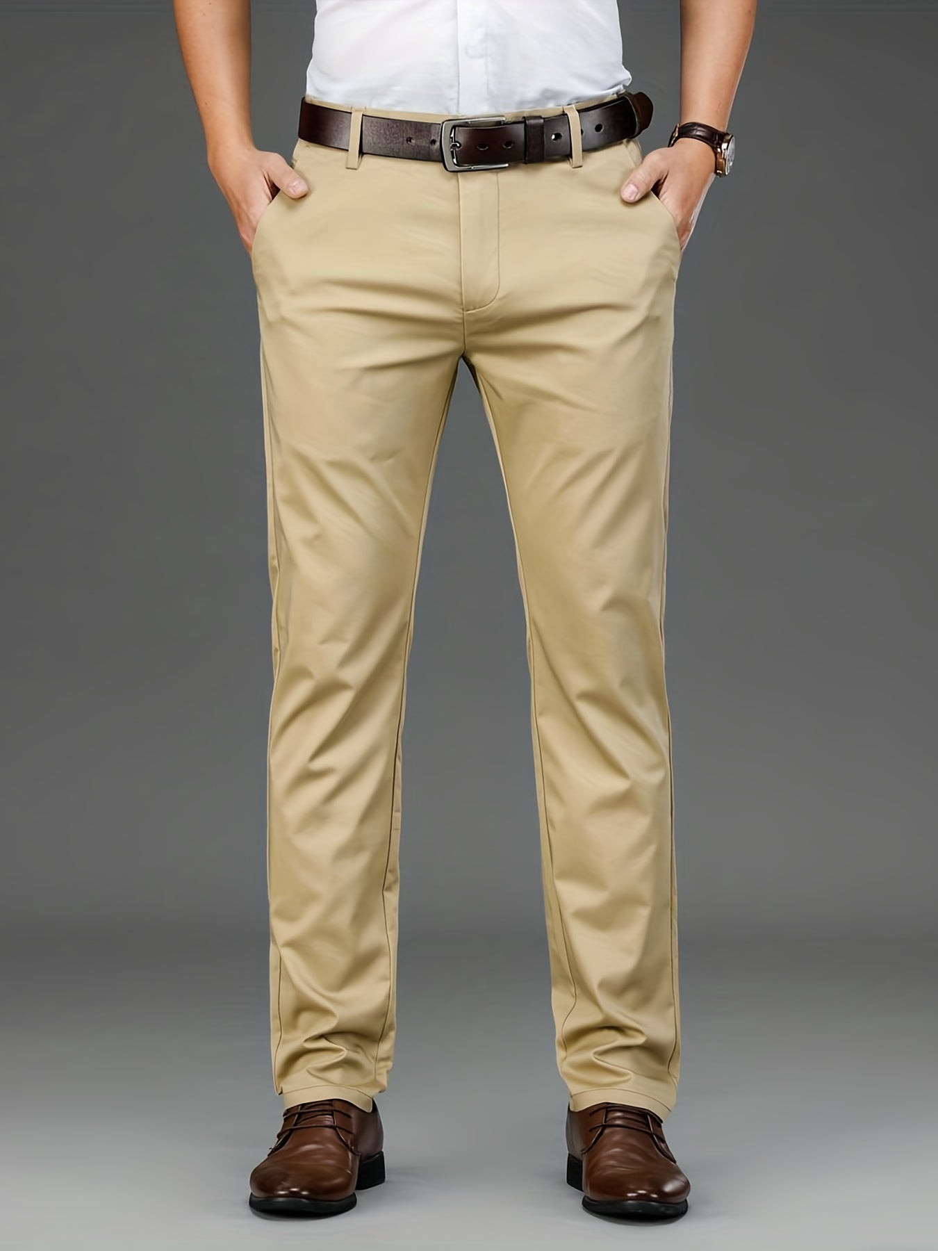 Victor | Klasyczne Męskie Spodnie Slim Fit