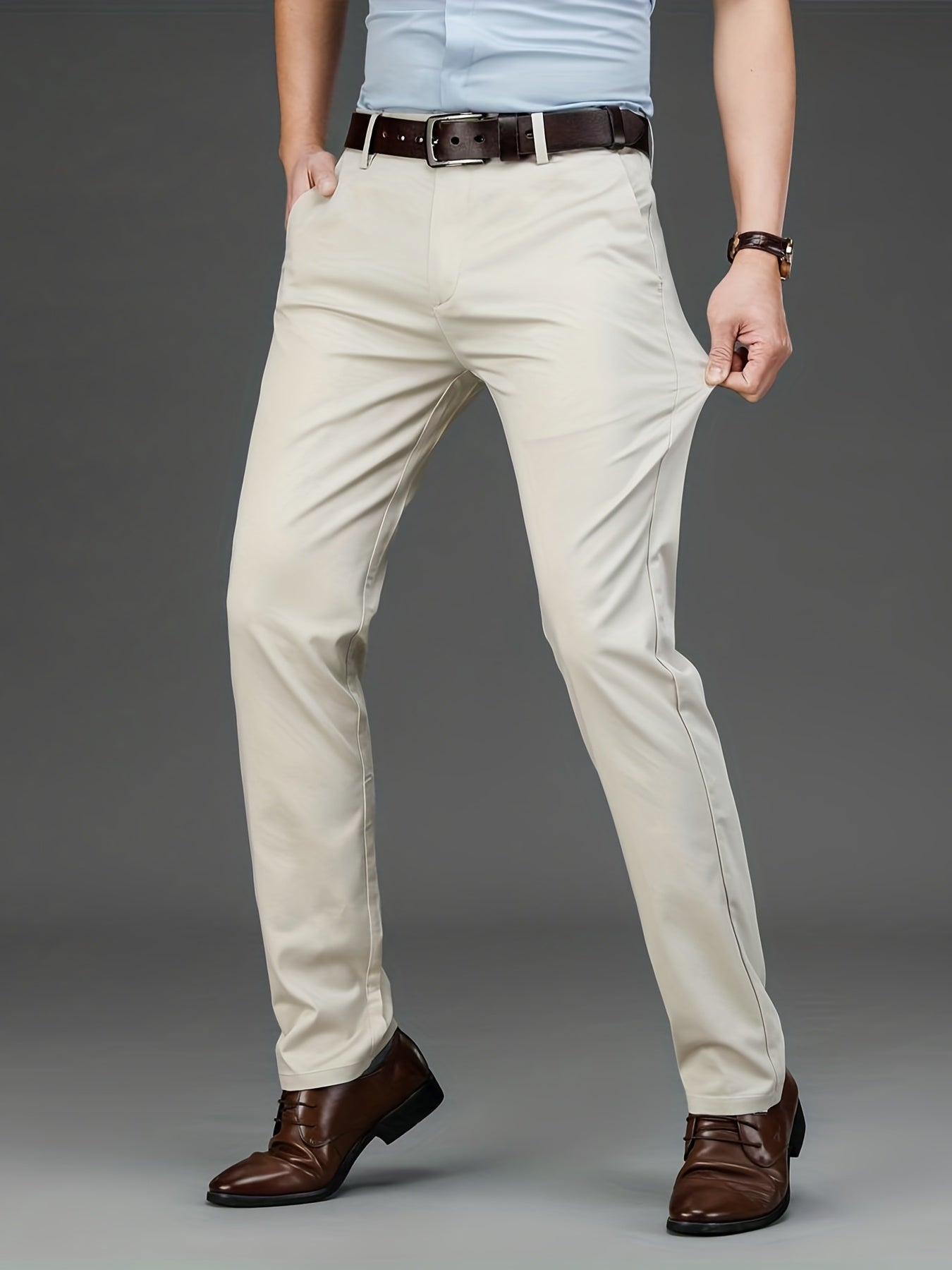 Victor | Klasyczne Męskie Spodnie Slim Fit