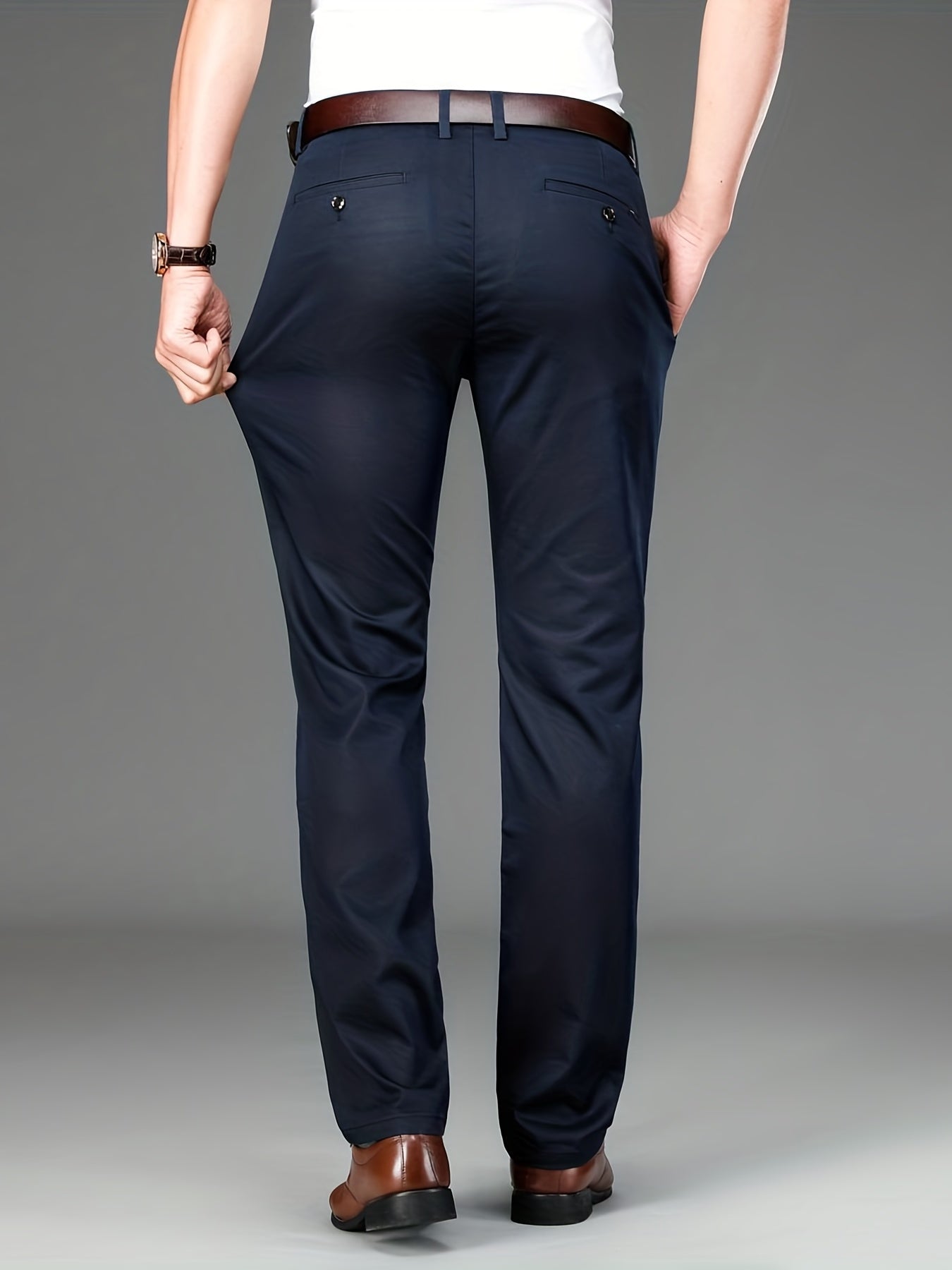 Victor | Klasyczne Męskie Spodnie Slim Fit