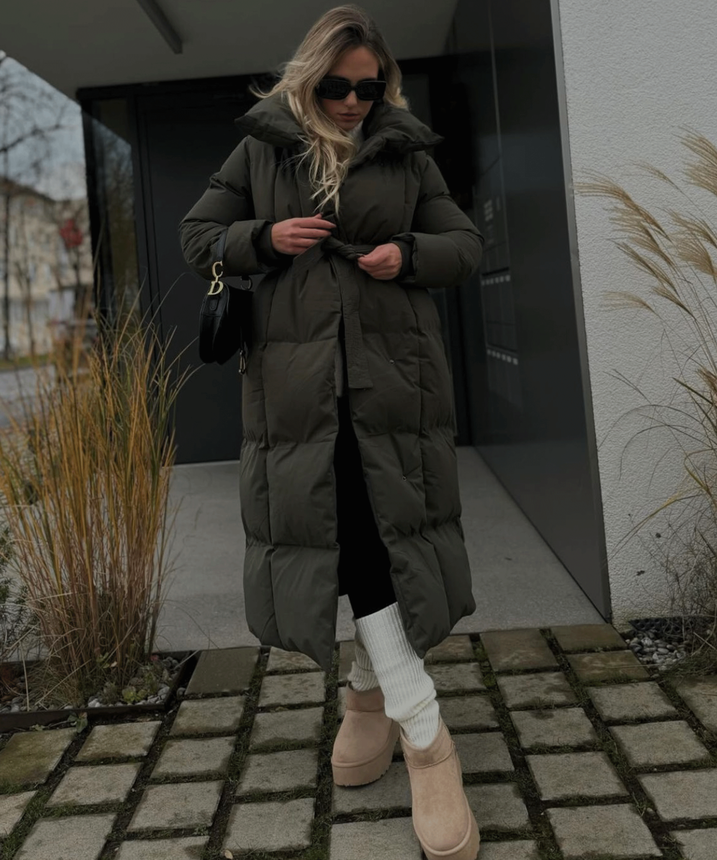 Amara | Damskie Camelowe Botki z Ciepłą Wyściółką
