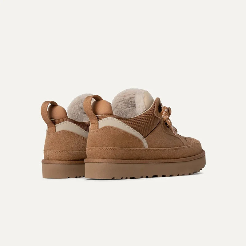 Arlena - Buty Damskie | Ocieplane Sneakers z Grubą Podeszwą