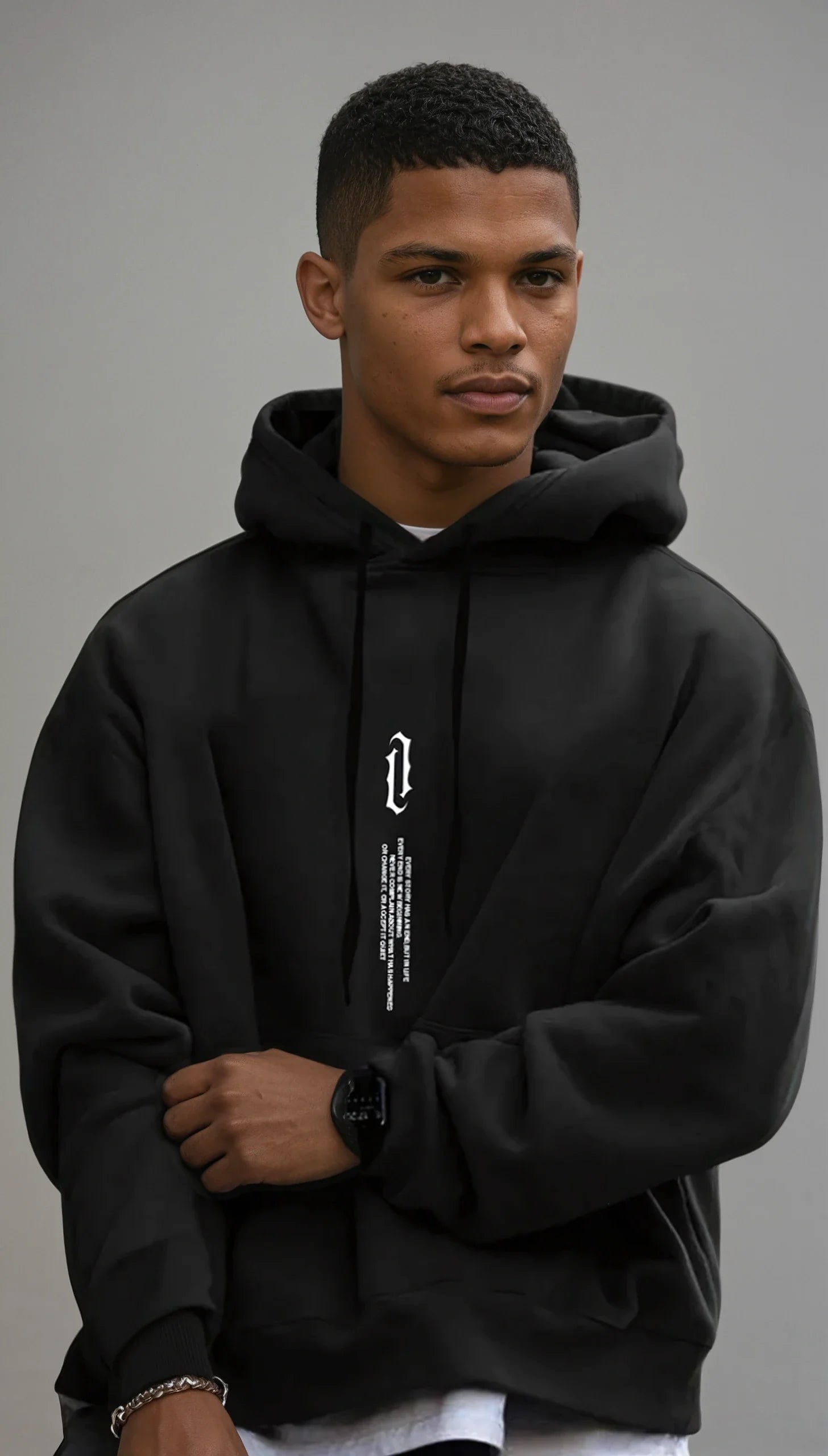 Ranor - Bluza Męska z Kapturem Oversize