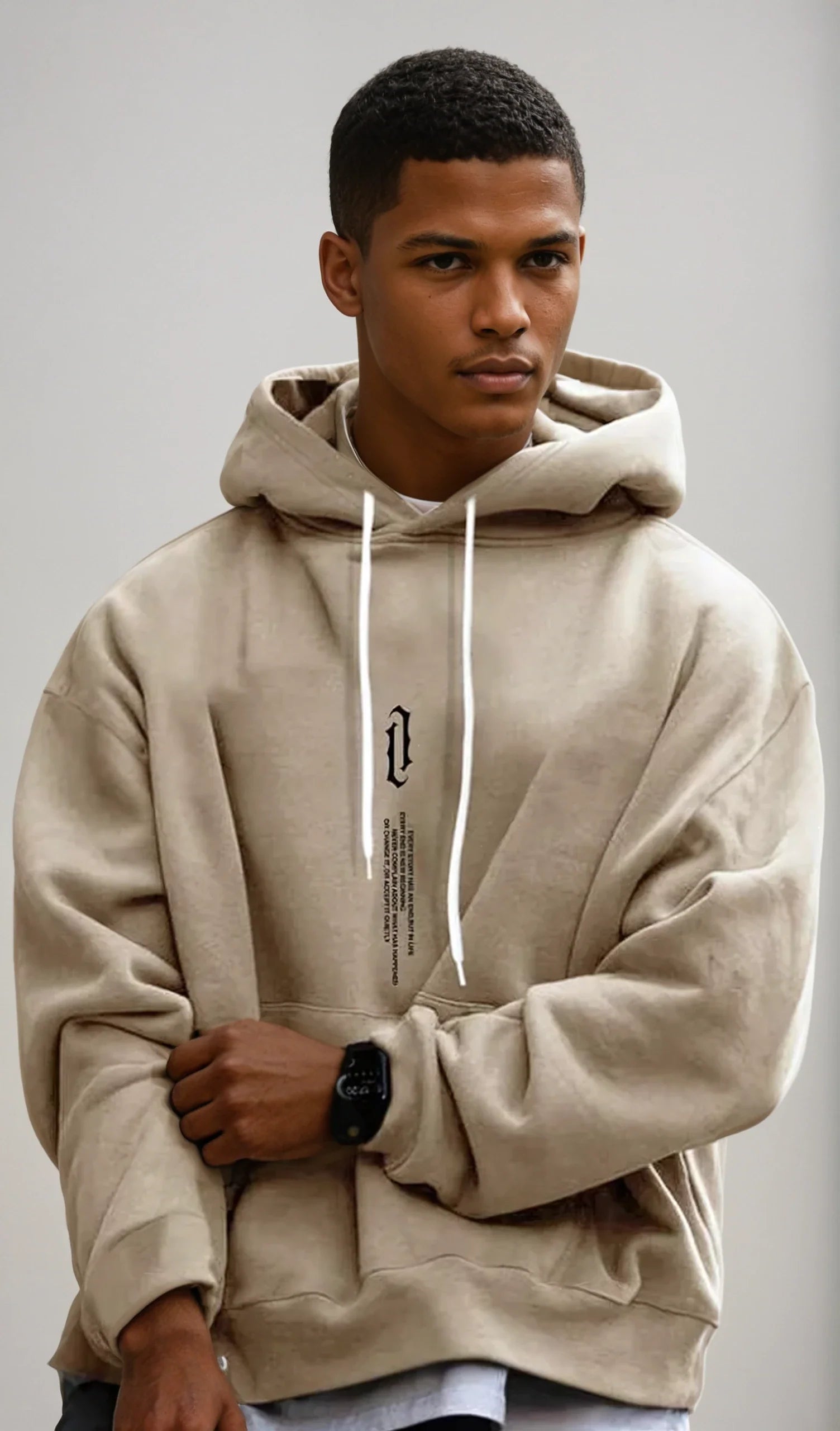 Ranor - Bluza Męska z Kapturem Oversize