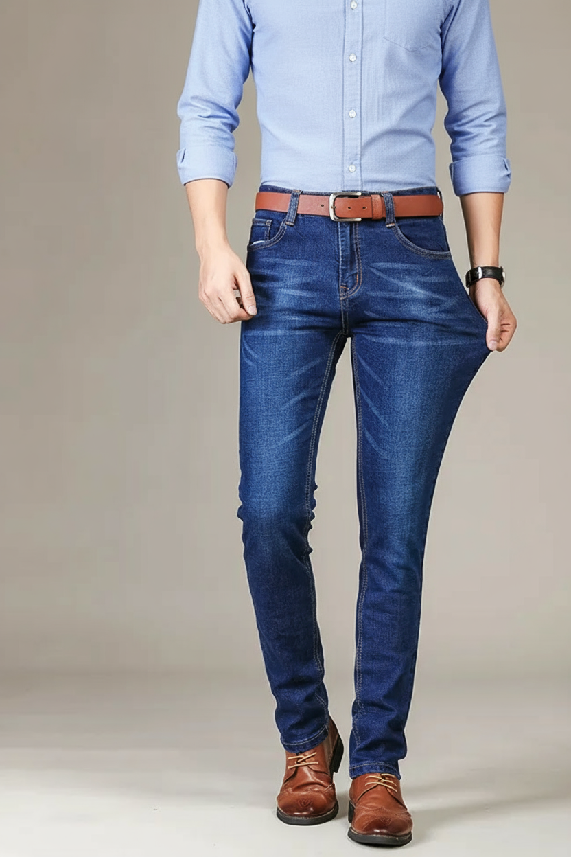 Marek | Męskie Jeansy Stretch – Slim Fit