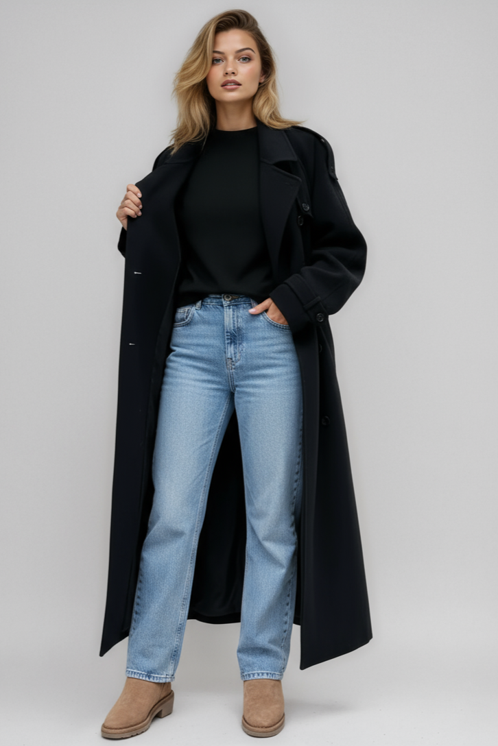 Kensley | Damski Oversize Trencz