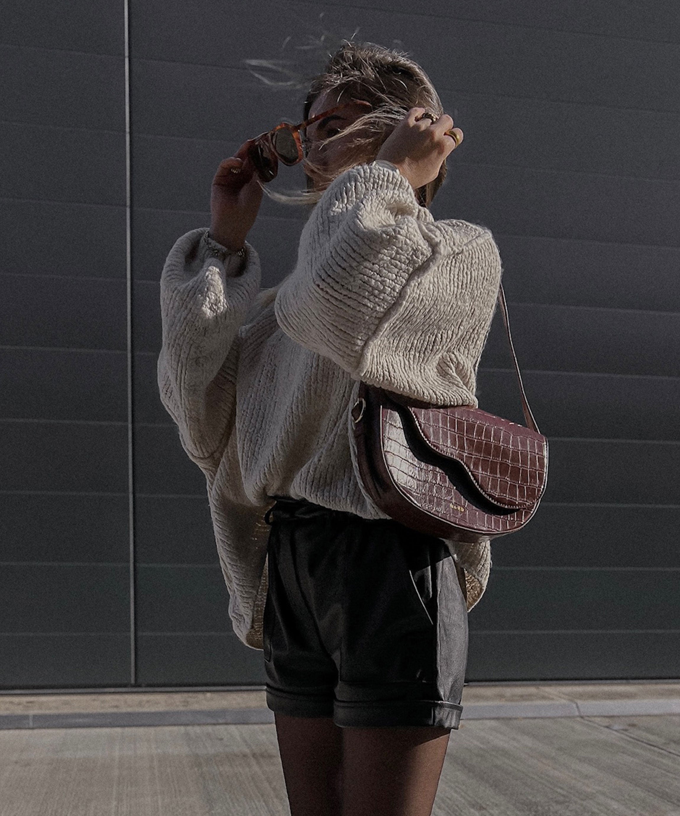 Lira – Sweter oversize damski | Luźny pulower