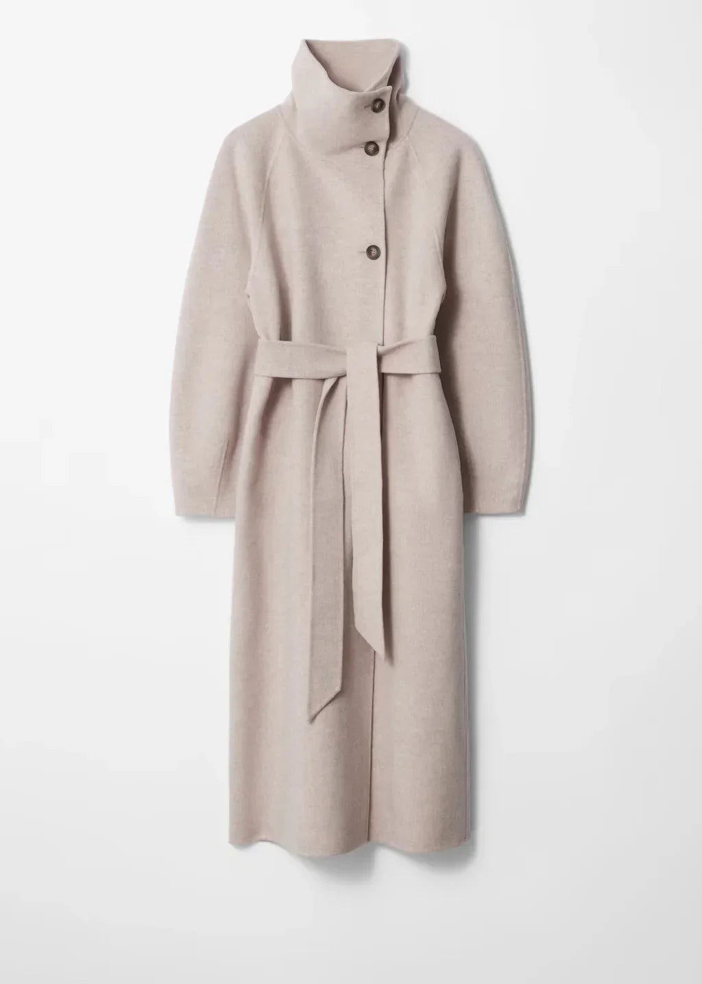 Fiora - Płaszcz Zimowy Damski | Krój Z Paskiem W Talii