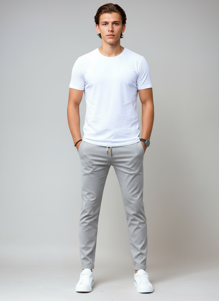 Igor Spodnie chino męskie | Slim fit
