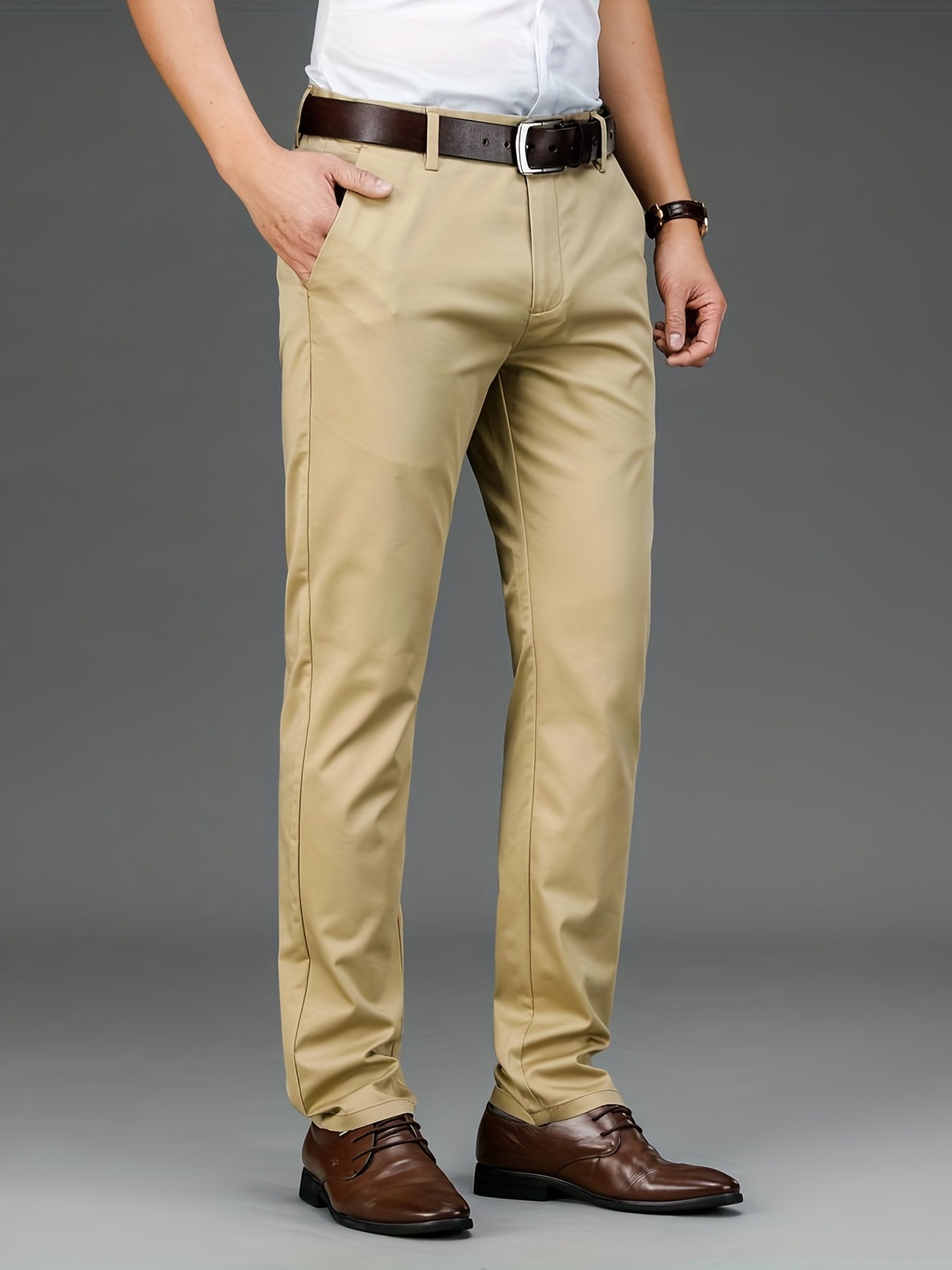 Victor | Klasyczne Męskie Spodnie Slim Fit