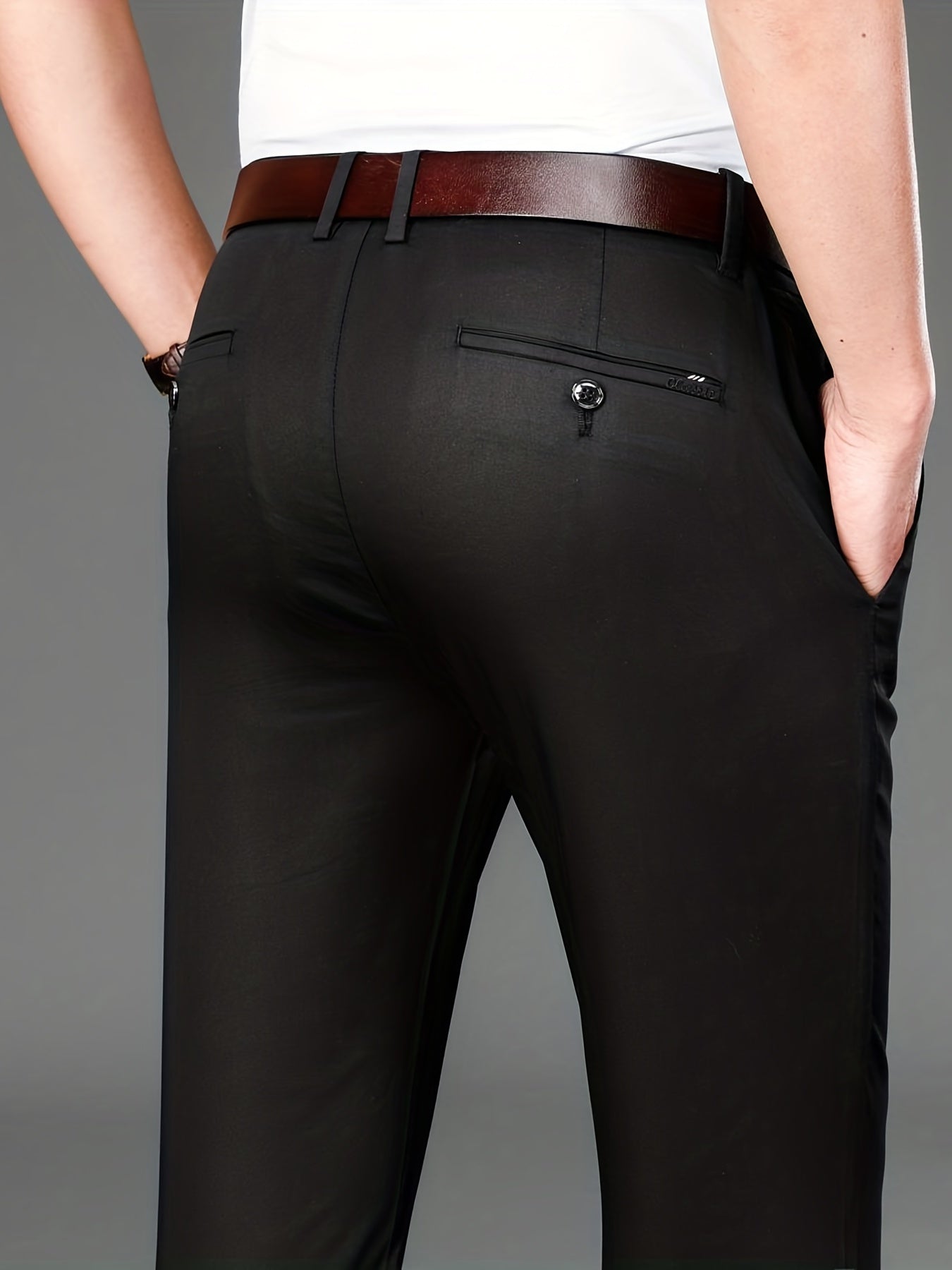 Victor | Klasyczne Męskie Spodnie Slim Fit