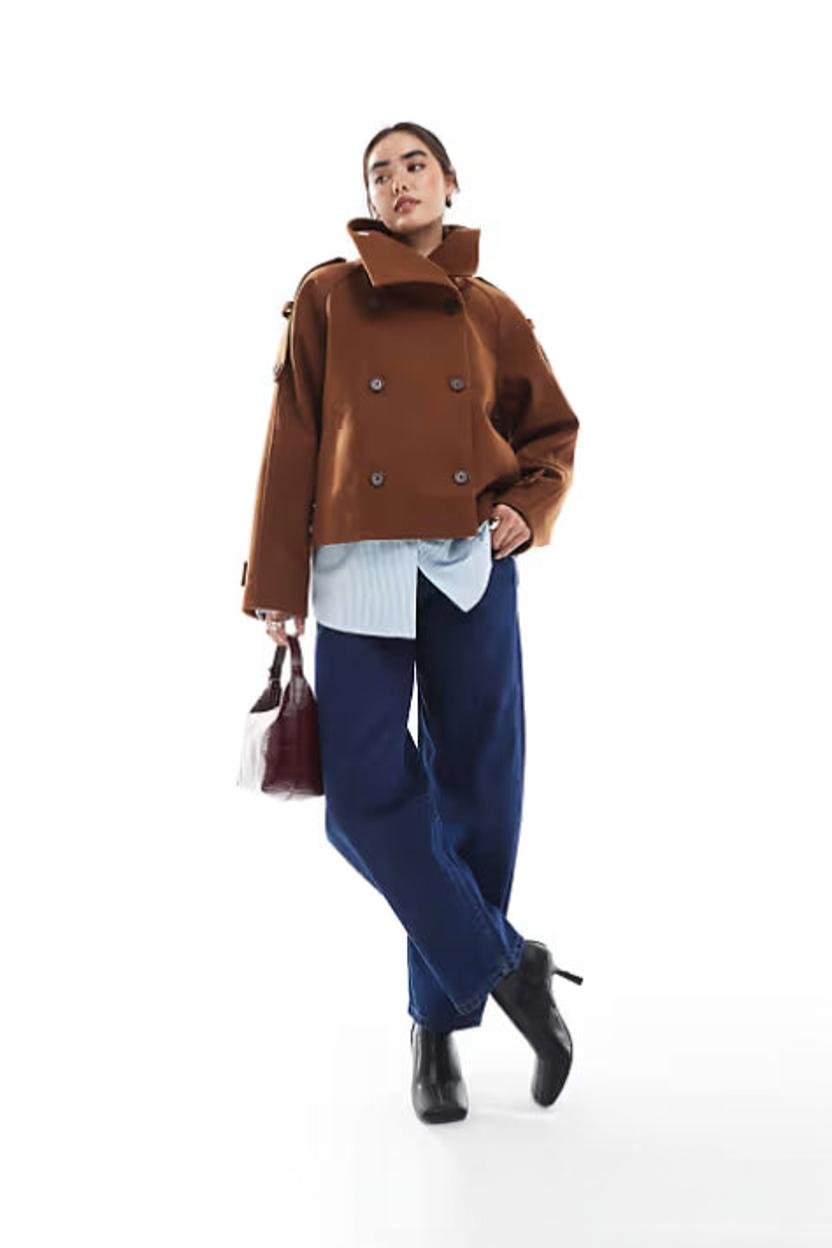 Ciepła Kurtka Damska | Wysoki Kołnierz i Funkcjonalne Detale