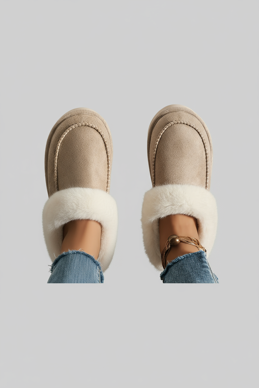 Soraya - Buty Zimowe Damskie | Miękkie Ocieplenie i Podwyższona Podeszwa