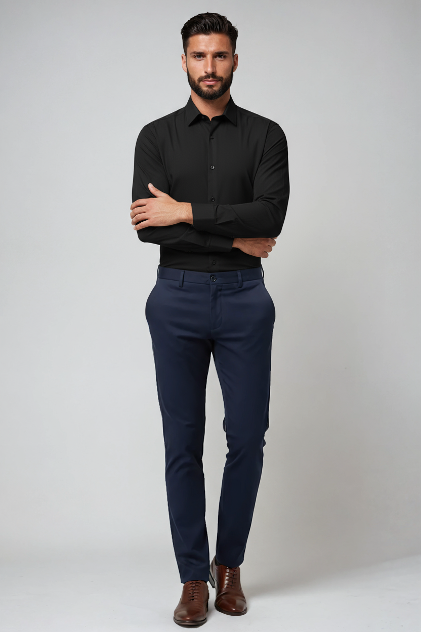 Stefan - Koszula Męska | Dopasowany Fason i Klasyczny Styl