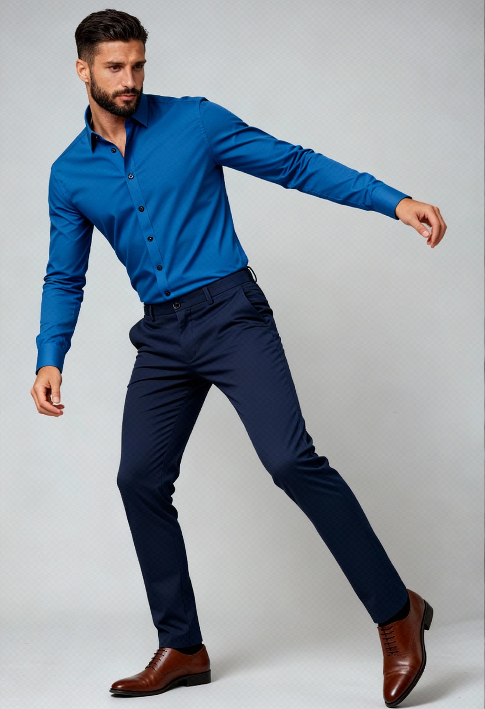 Stefan - Koszula Męska | Dopasowany Fason i Klasyczny Styl