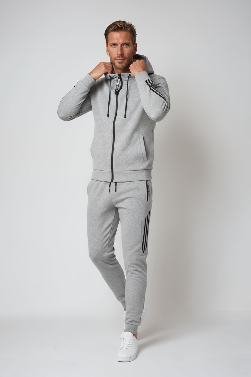 Dres Męski Sportowy | Wygodny Komplet na Trening