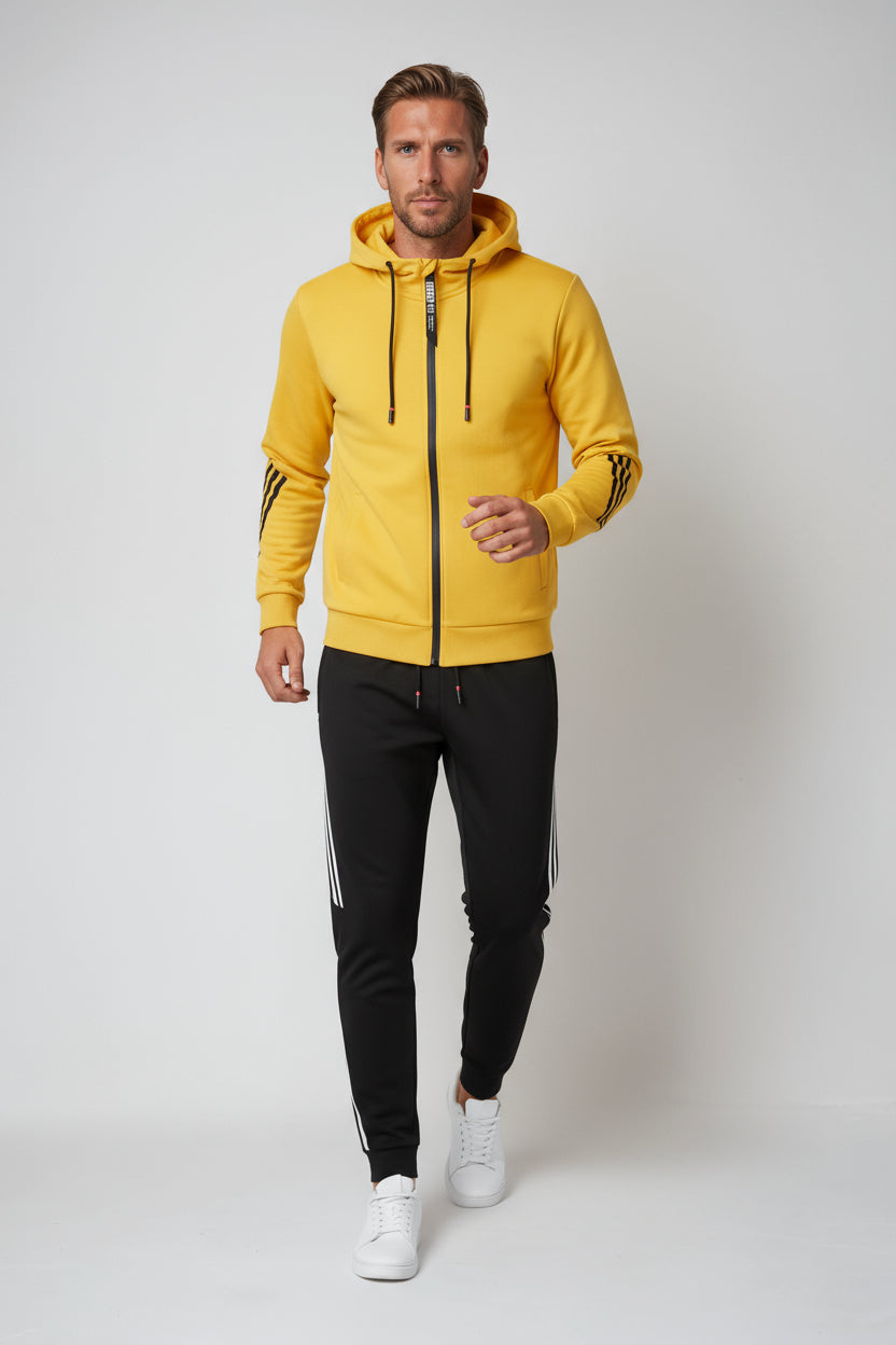 Dres Męski Sportowy | Wygodny Komplet na Trening