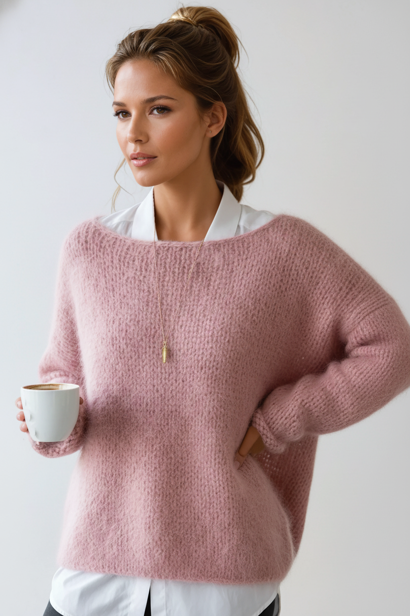 Eliska - Damski Sweter Zimowy | Oversize’owa Forma